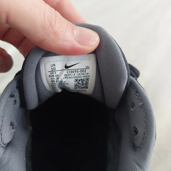 Nike Air Max 98 Men's Black Sneakers Size 10 - Picture 6 of 8